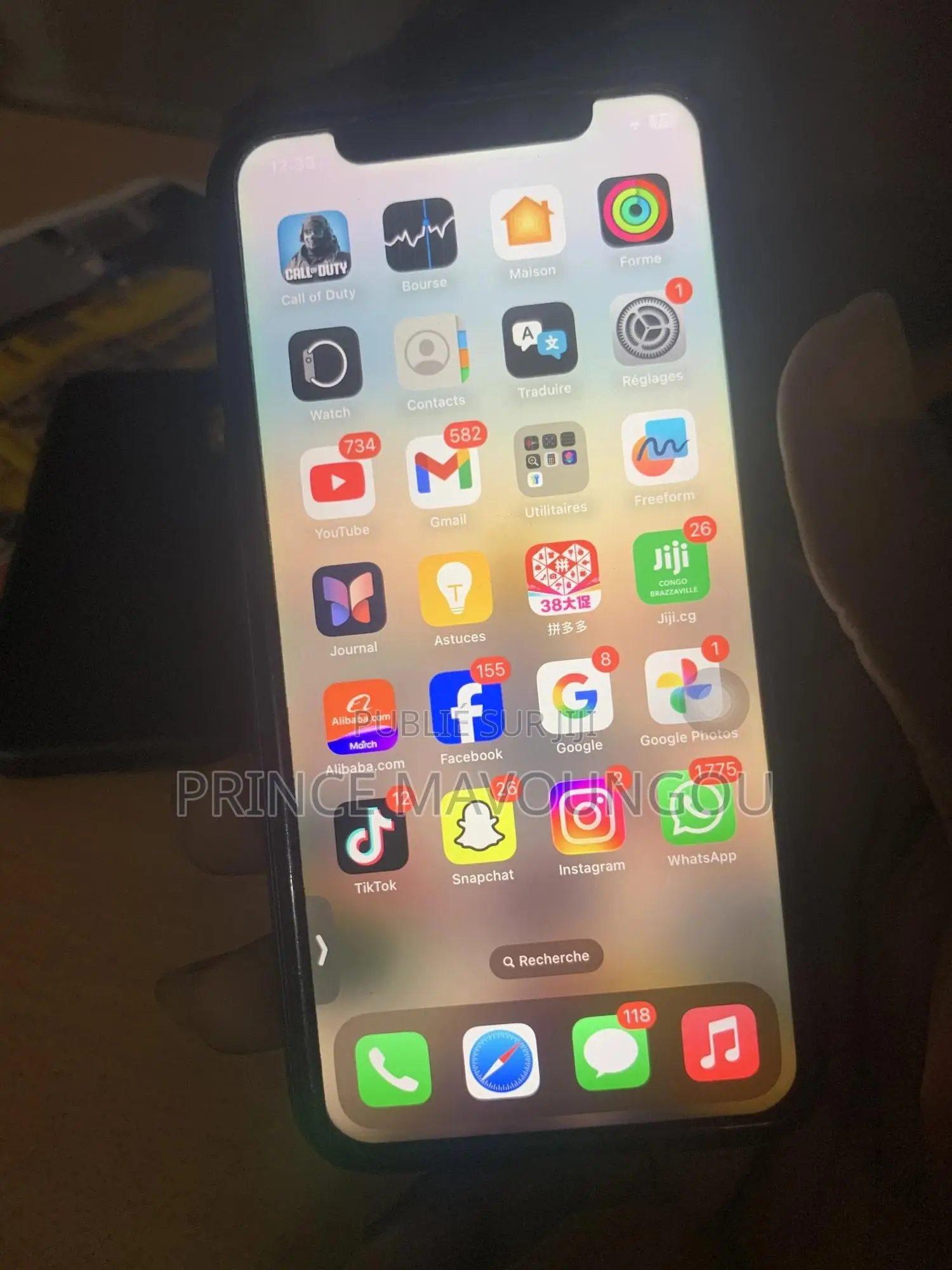 Apple iPhone 11 64 GB Noir