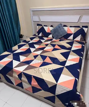 Draps 3 Pièce Tissus en Coton