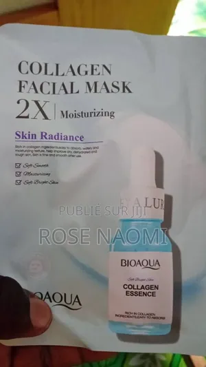 Masque Collagène. Avoir Une Peau Lisse Et Éclatante.