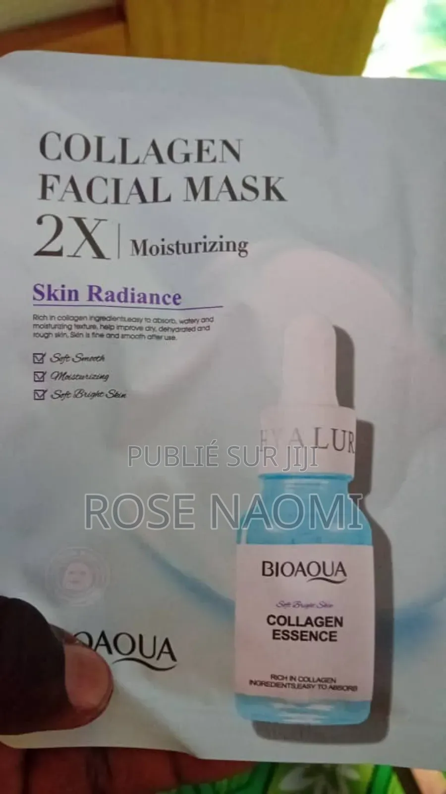 Masque Collagène. Avoir Une Peau Lisse Et Éclatante.