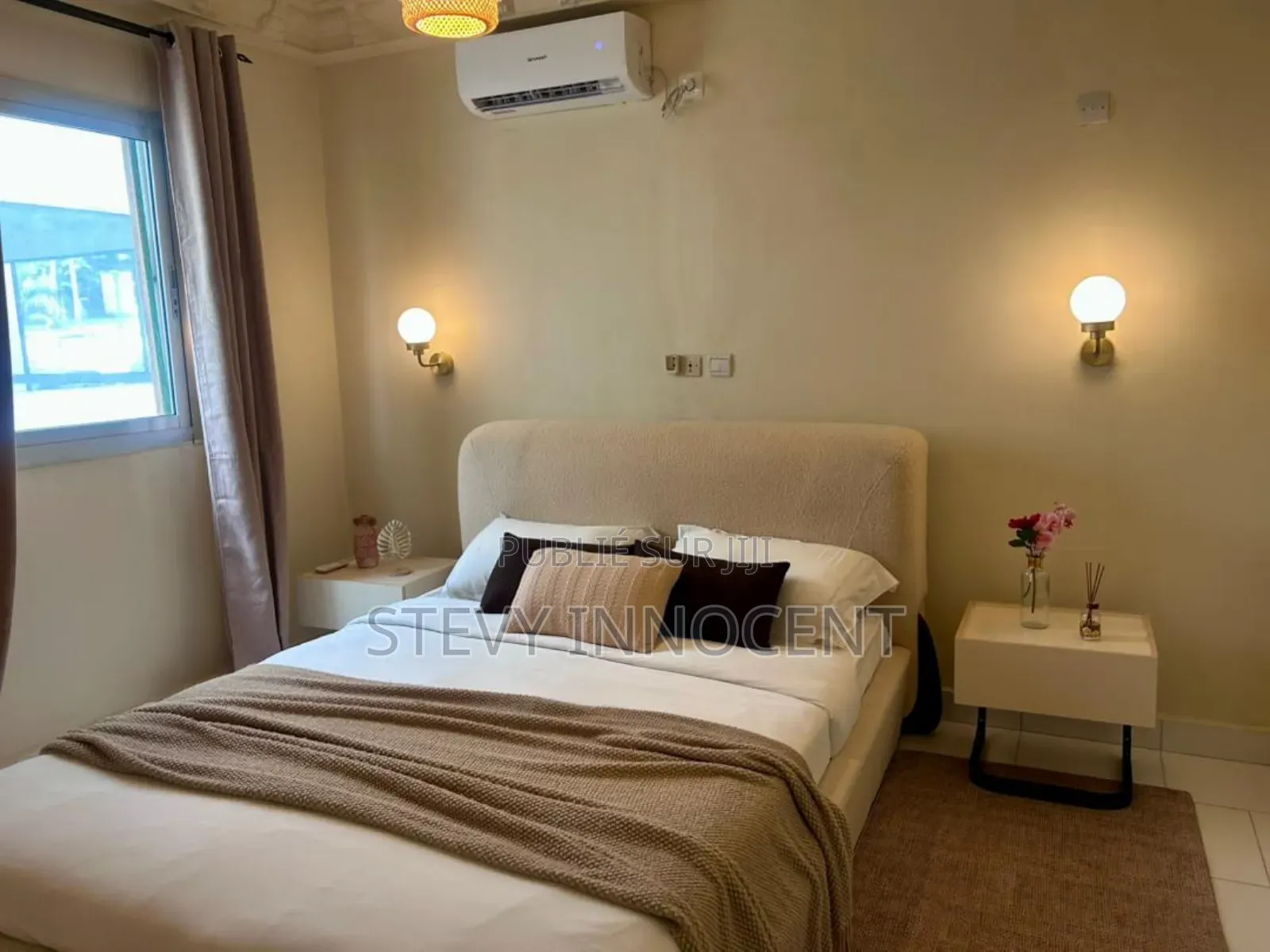 Furnished 2chbre Appartement dans Maison D'Emma, Lumumba à Louer