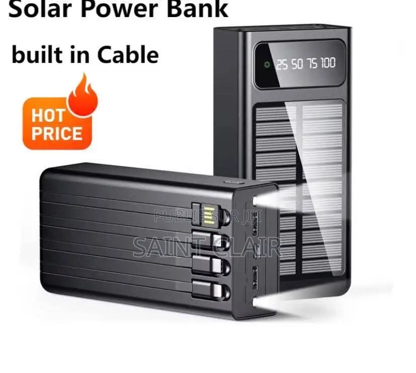 Powerbank 50 000 Mah – Charge Jusqu’À 8 Fois Votre Téléphone