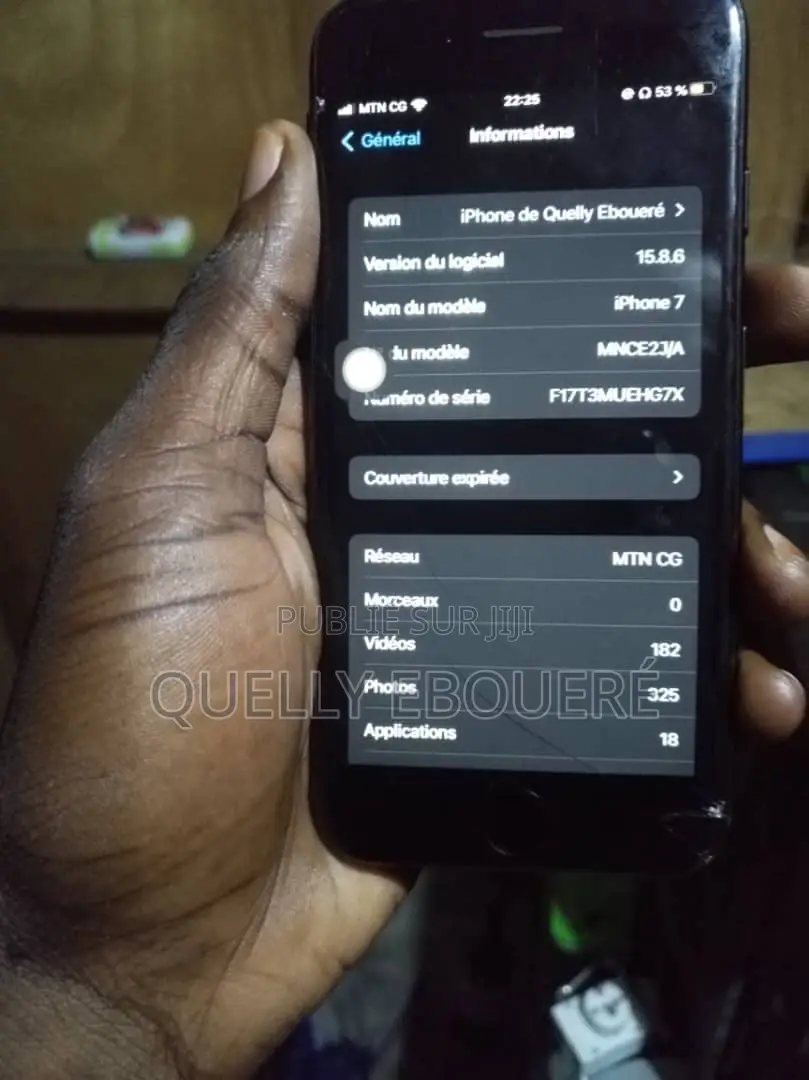 Nouveau Apple iPhone 7 32 GB Noir