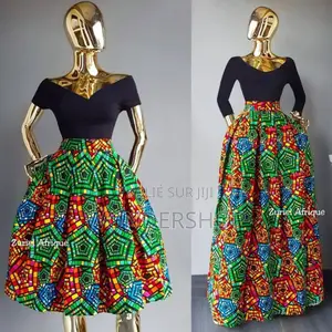 Jupe en Pagne Évasée