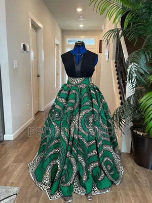 Jupe en Pagne Évasée