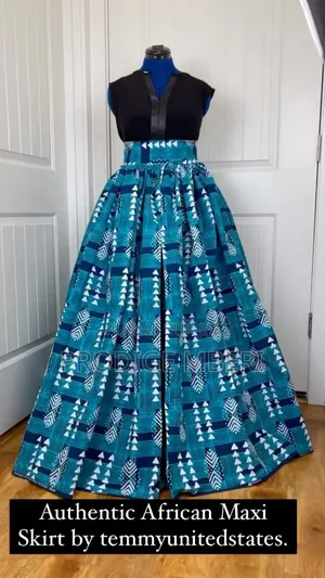 Jupe en Pagne Évasée