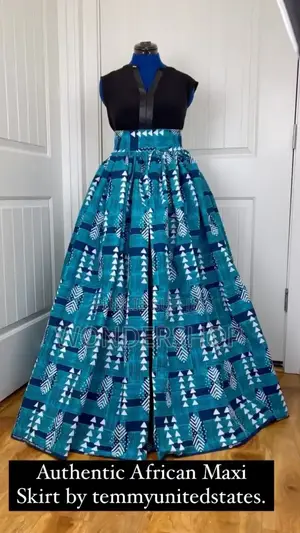 Jupe en Pagne Évasée