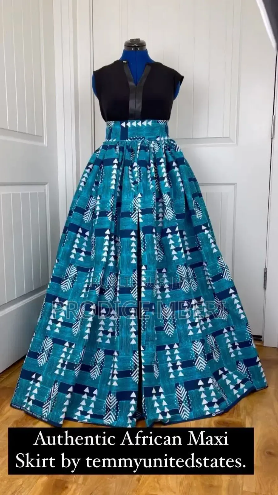 Jupe en Pagne Évasée