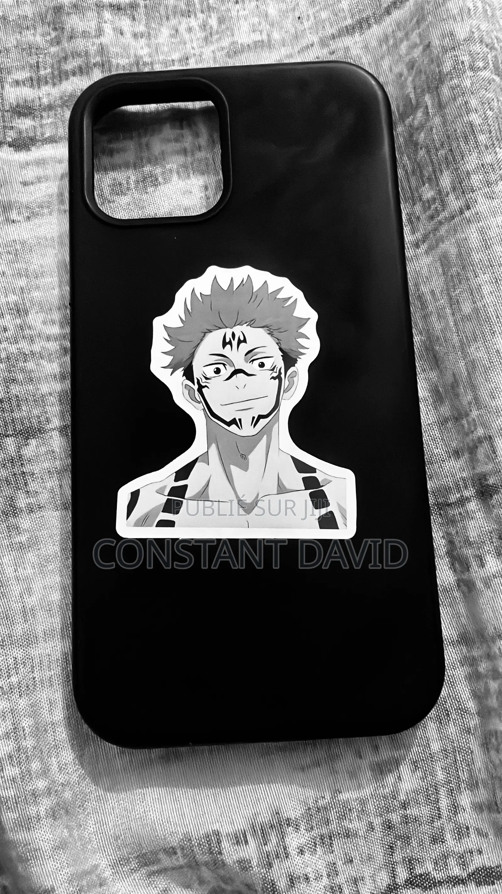 Coque iPhone Custom Manga — Design Itadori ( Jujustu Kaizen )