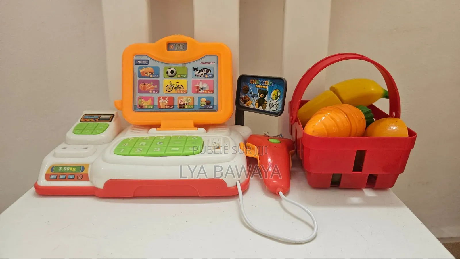 Jouet d'Occasion Caisse Enregistreuse , Un Scanner Factice