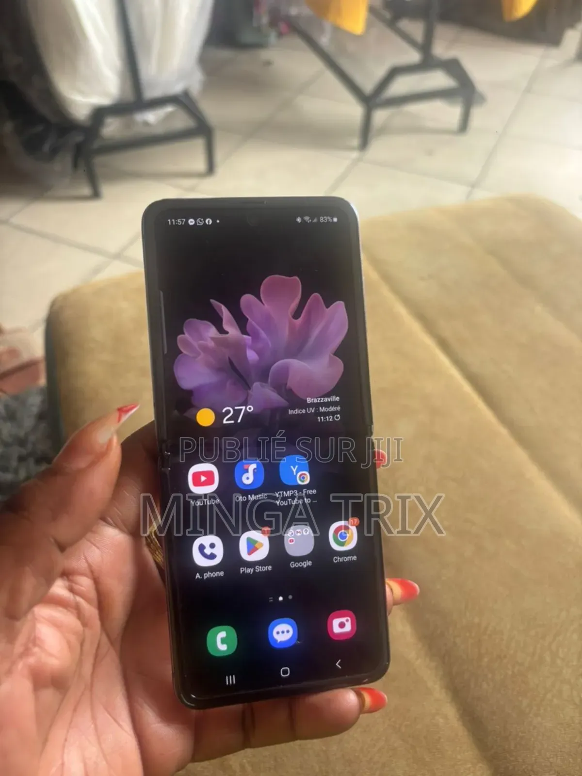 Nouveau Samsung Galaxy A82 5G (Galaxy Quantum 2) 128 GB Violet