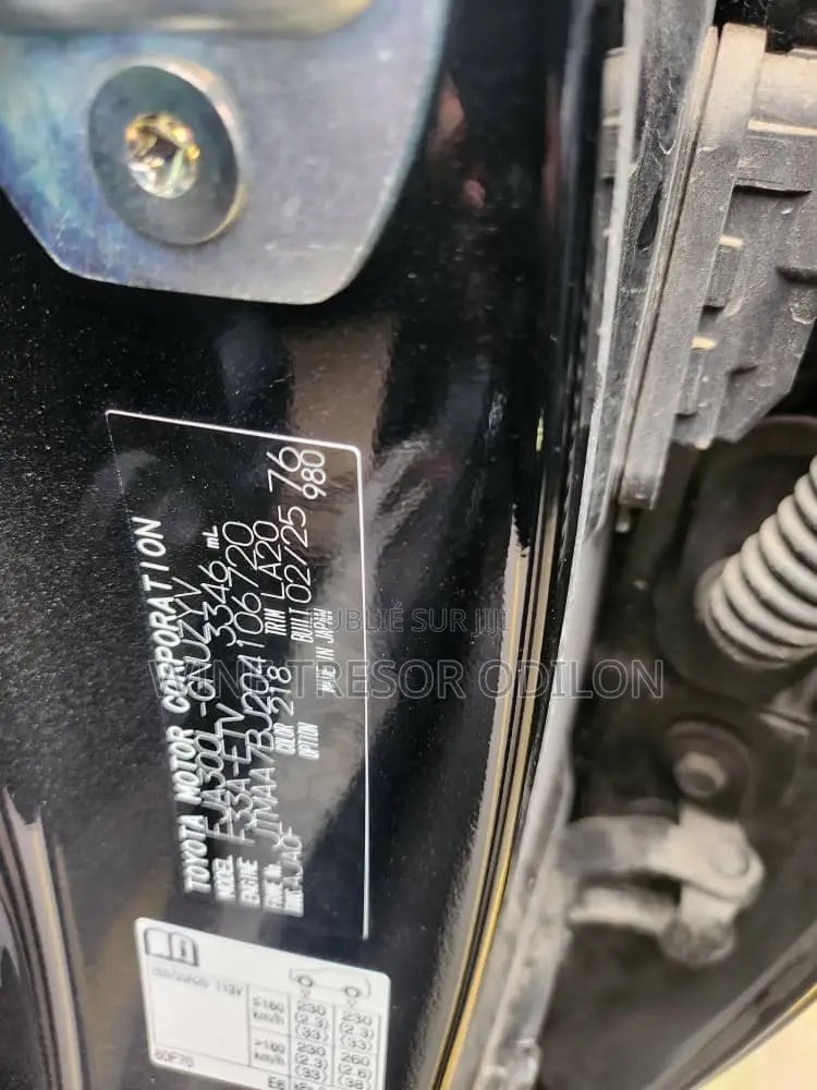 Nouveau Toyota Allion 2025 Noir