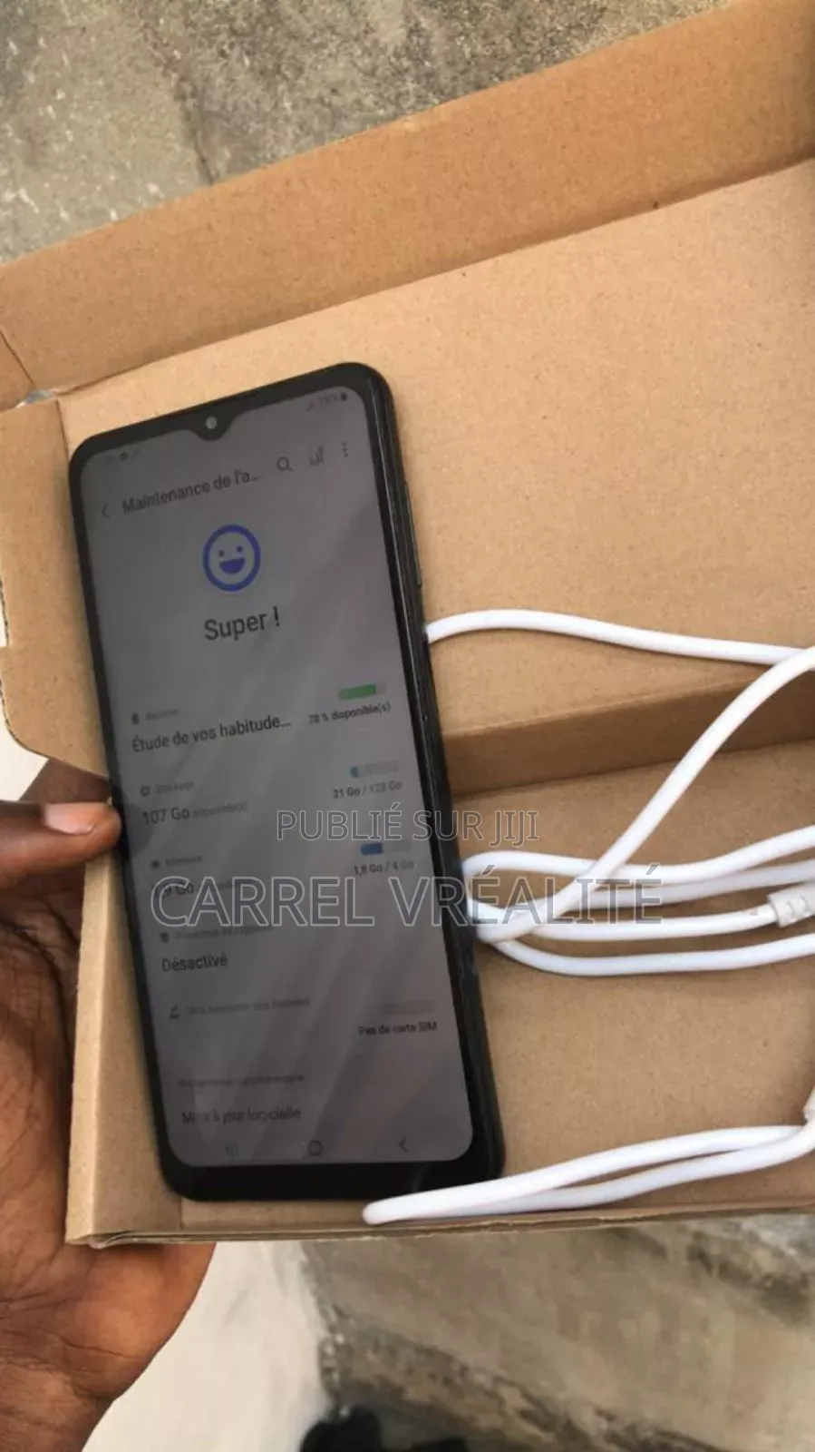 Samsung Galaxy A12 128 GB Noir