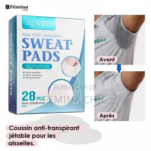 Coussin Anti-transpirant Jetable Pour Les Aisselles