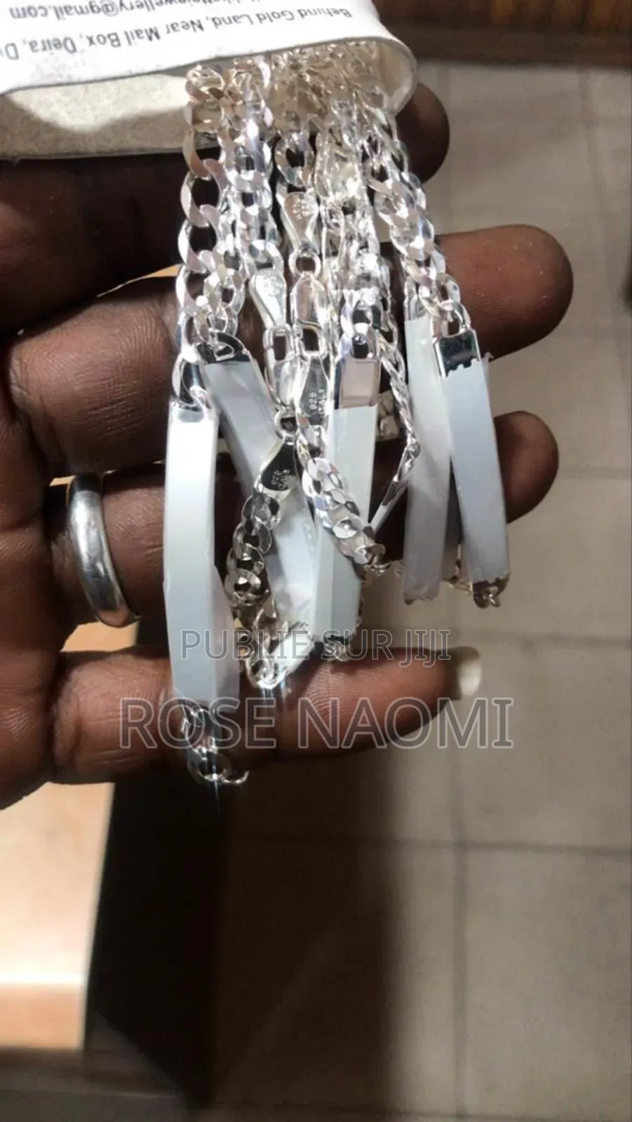 Bracelet en Argent Pur