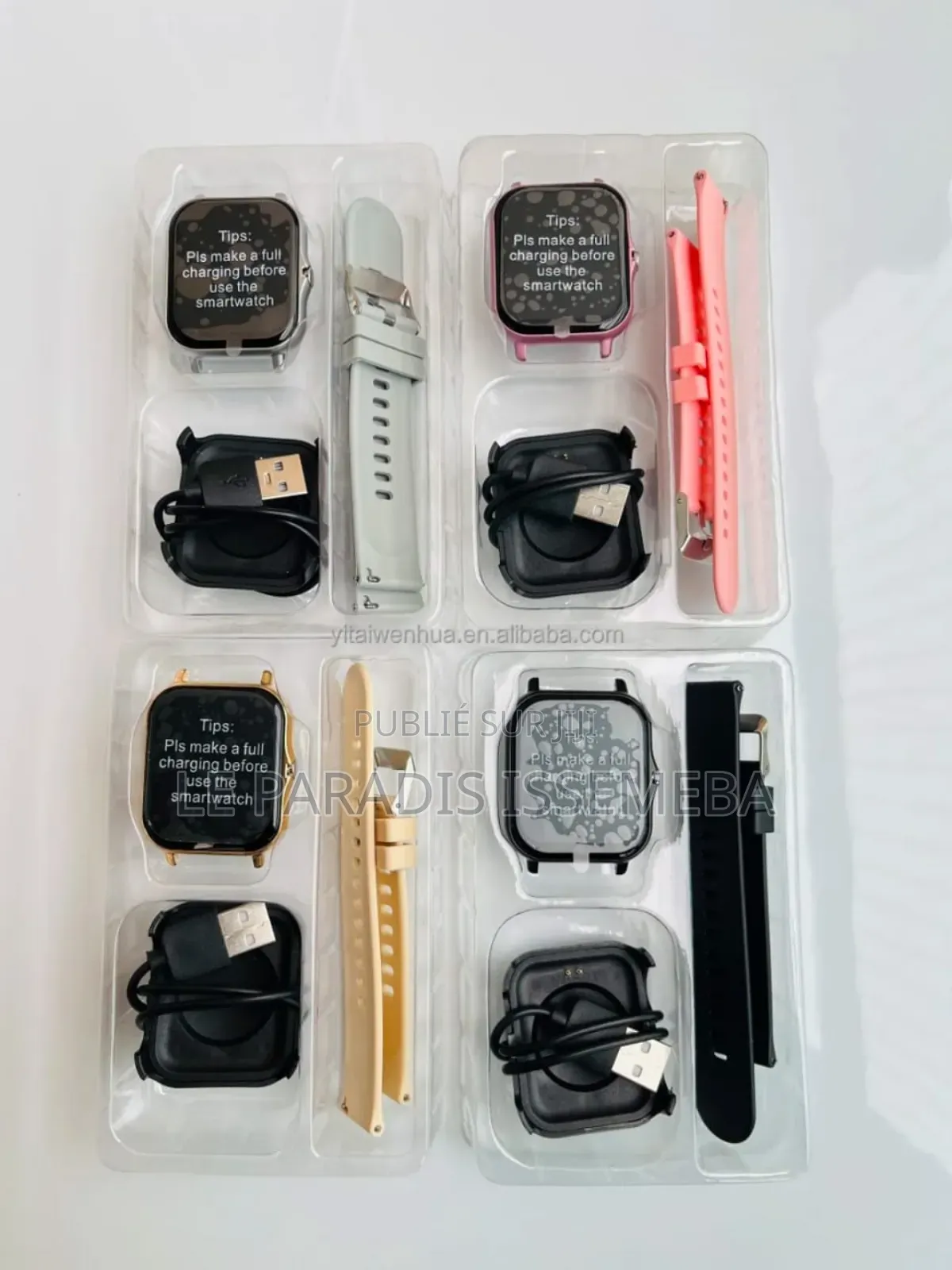 Montre Intelligente Élégante Appels Bluetooth