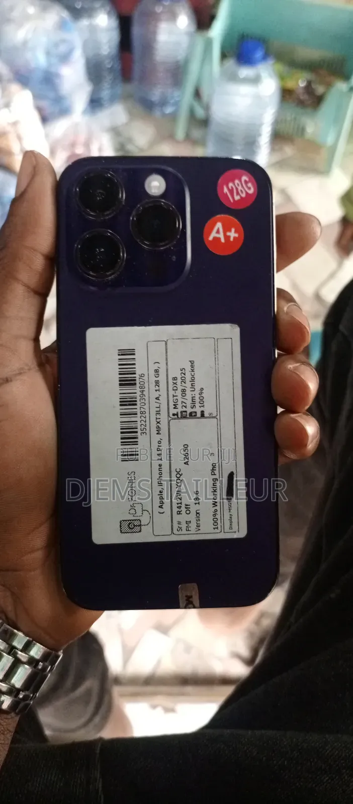 Nouveau Apple iPhone 14 Pro 128 GB Violet