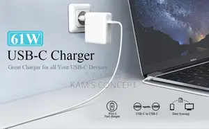 Chargeur Usb C - 61w | 98w- Macbook Pro/Air - Adaptateur Secteur