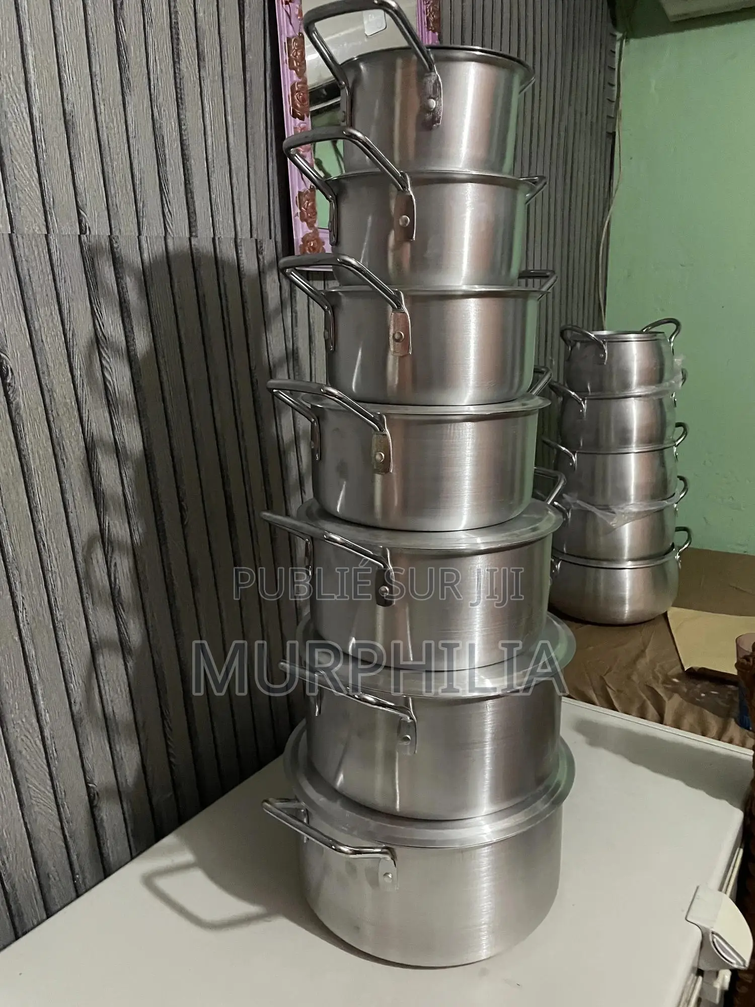 Super Promo : Batterie De 7 Marmites en Aluminium