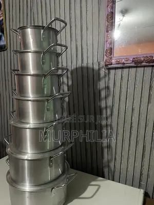 Super Promo : Batterie De 7 Marmites en Aluminium