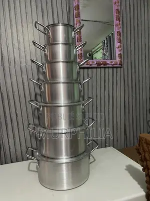 Super Promo : Batterie De 7 Marmites en Aluminium