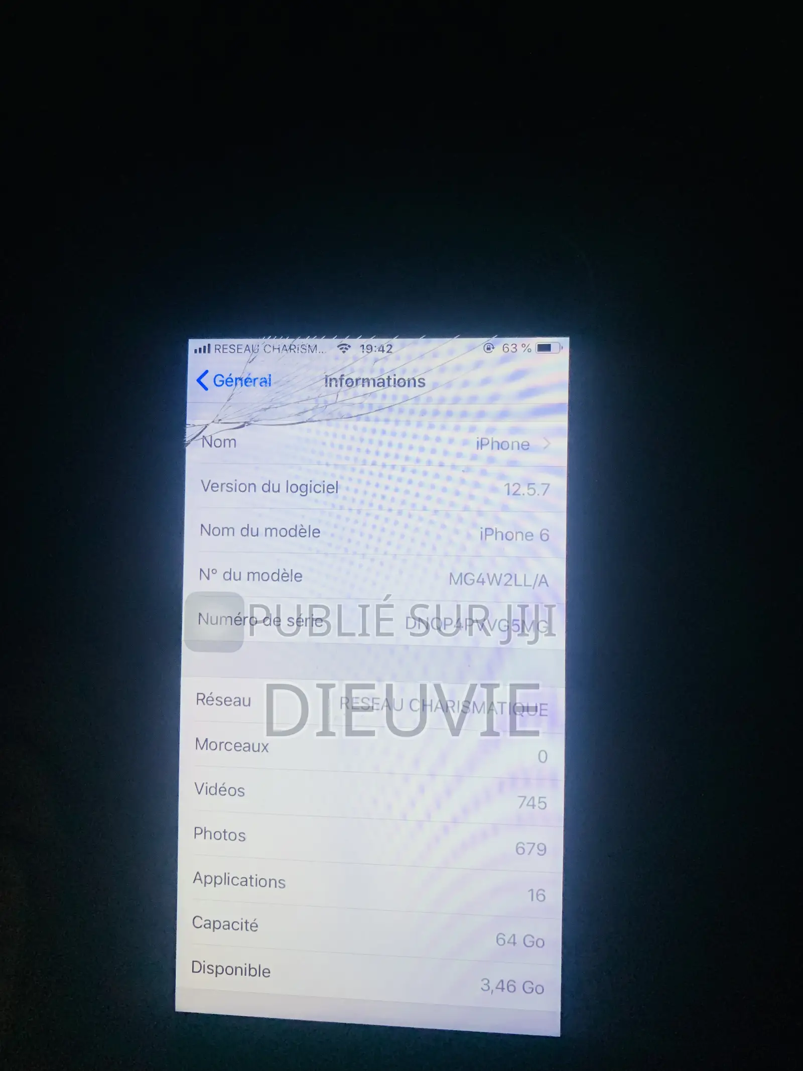 Apple iPhone 6 64 GB Gris