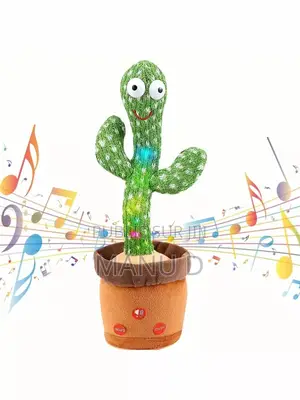 Cactus Parlant Lumineux Musical Interactif Pour Enfants
