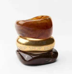 Bracelets À Manchette en Acrylique