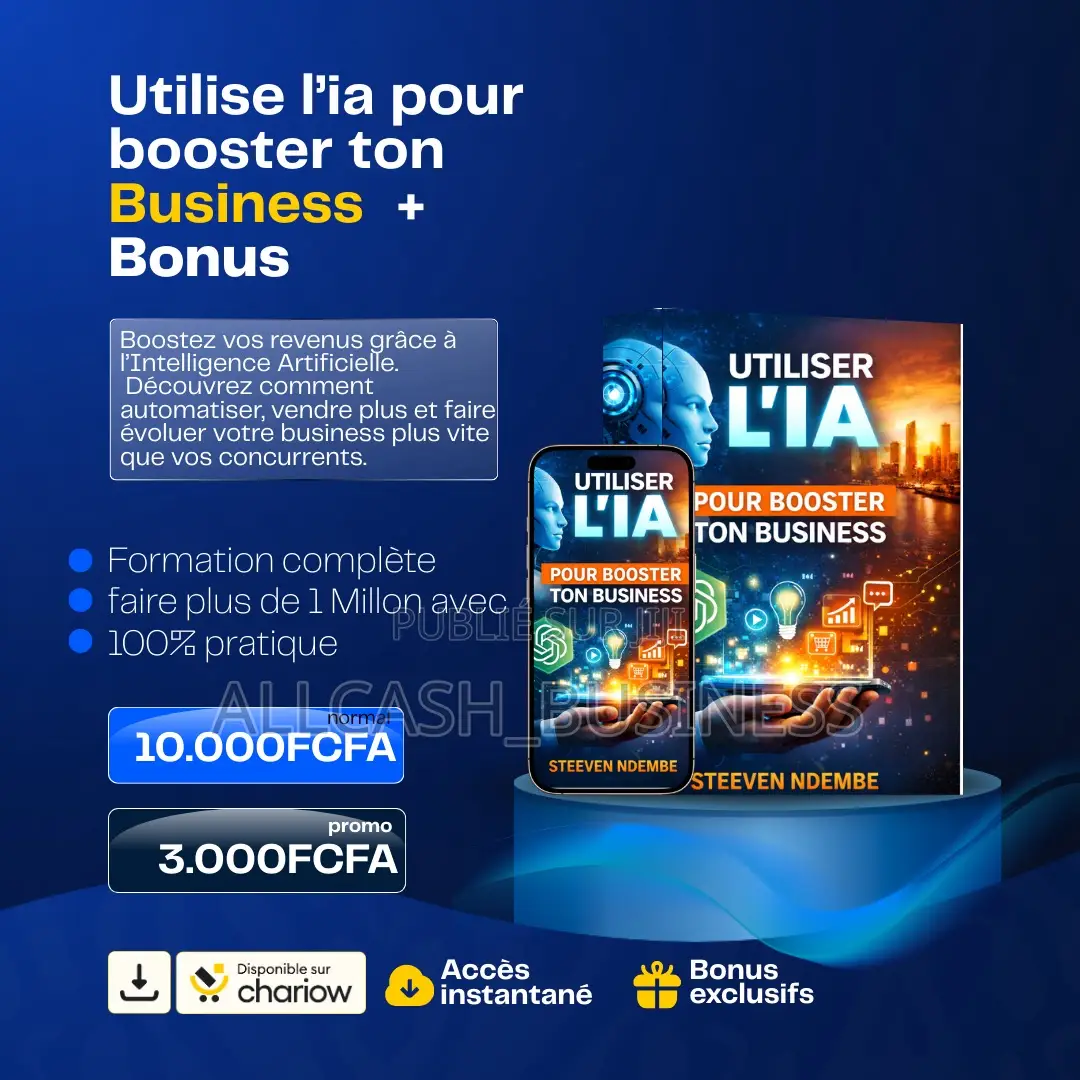 Utilise L’Ia Pour Booster Ton Business