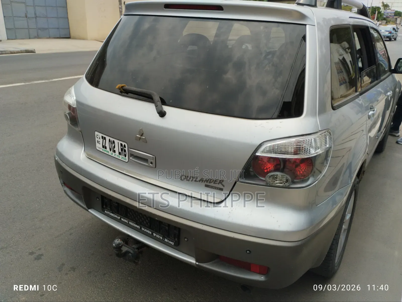Mitsubishi Airtrek 2.0 4WD 2003 Gris