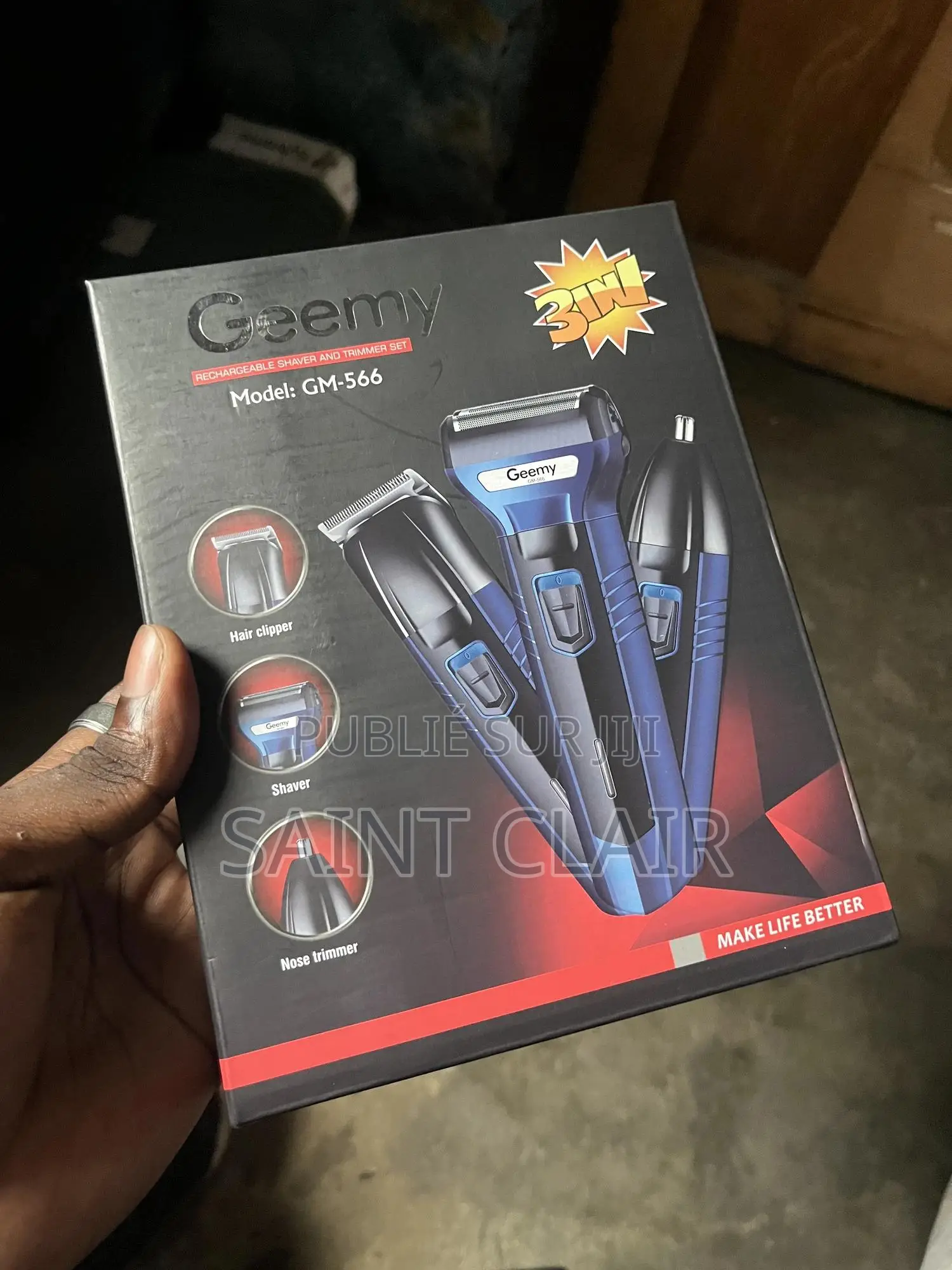 Tondeuse À 3 Têtes