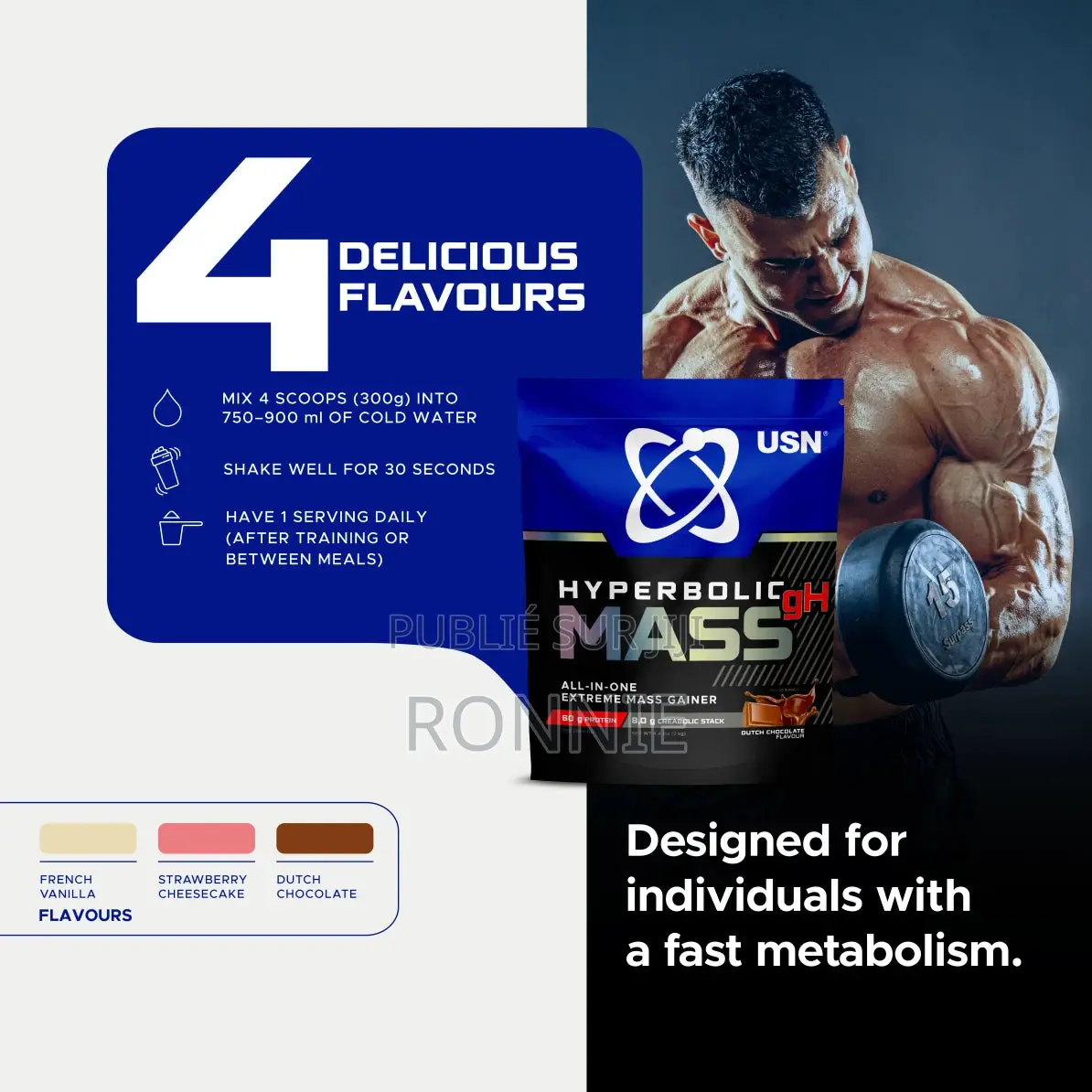 Hyperbolic Mass Gainer