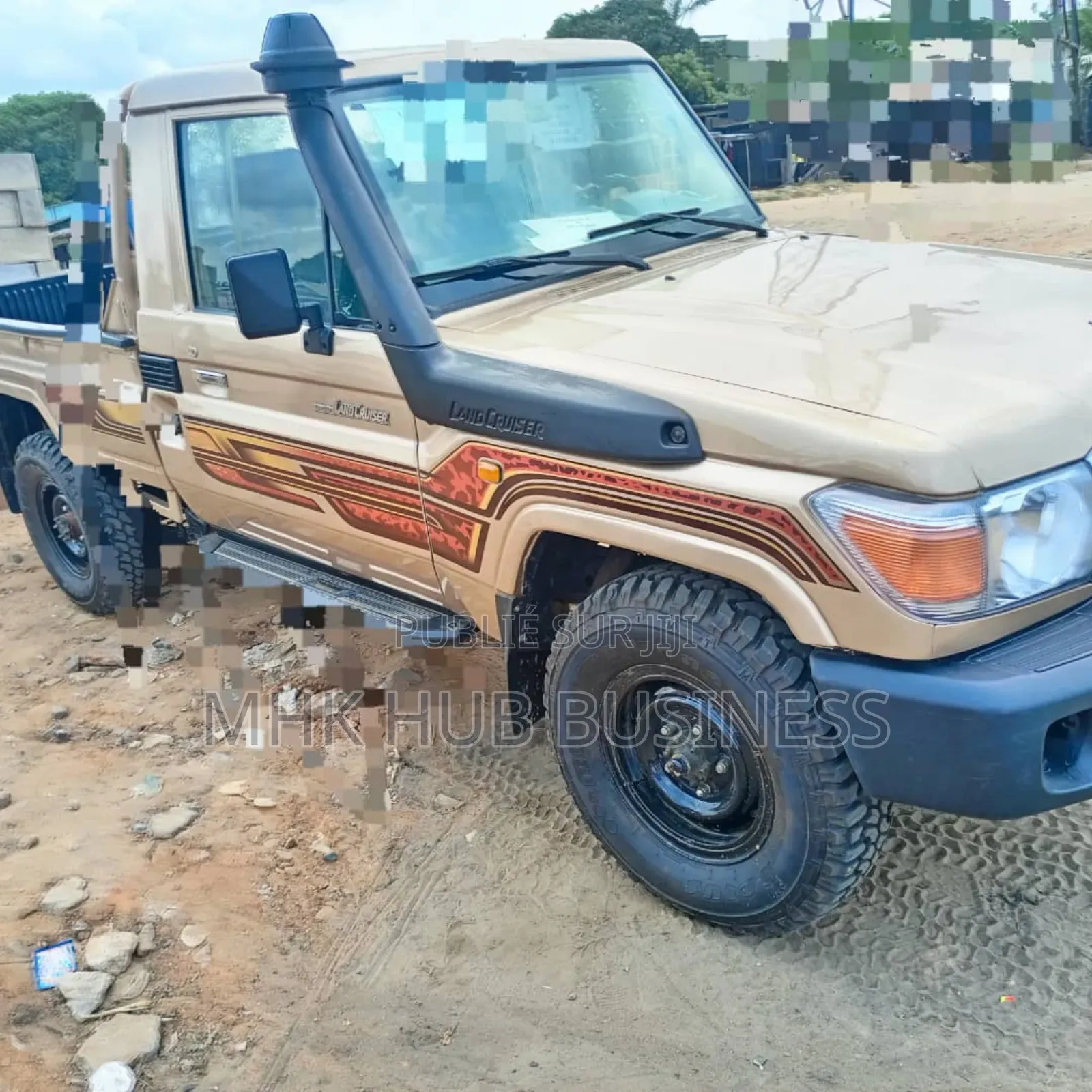Toyota Land Cruiser 79 Series 1999 Marron