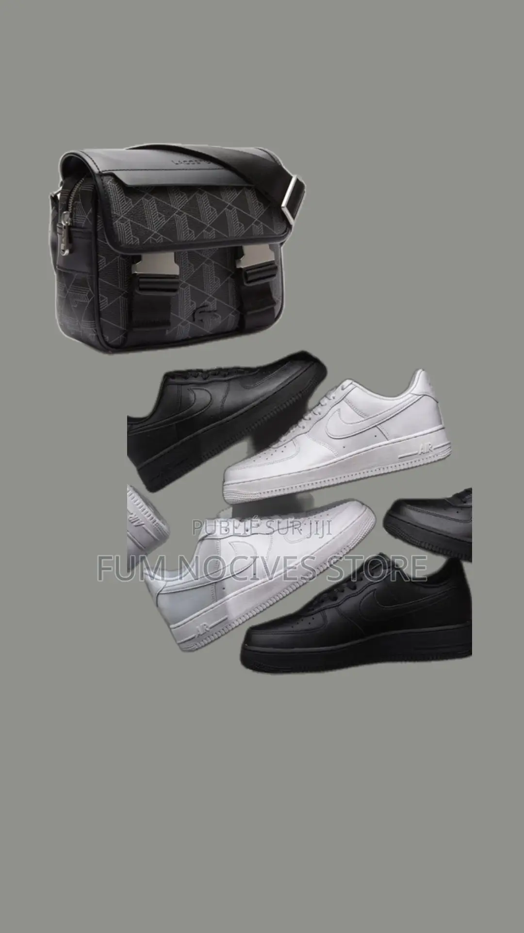 Sacoche Lacoste + Air Force One