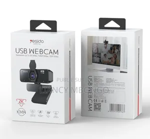Webcam Yesido Ultra Hd – Caméra Pc Visioconférence