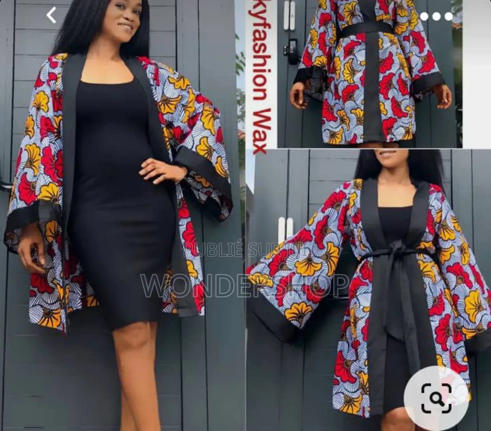 Par-Dessus Simple en Pagne