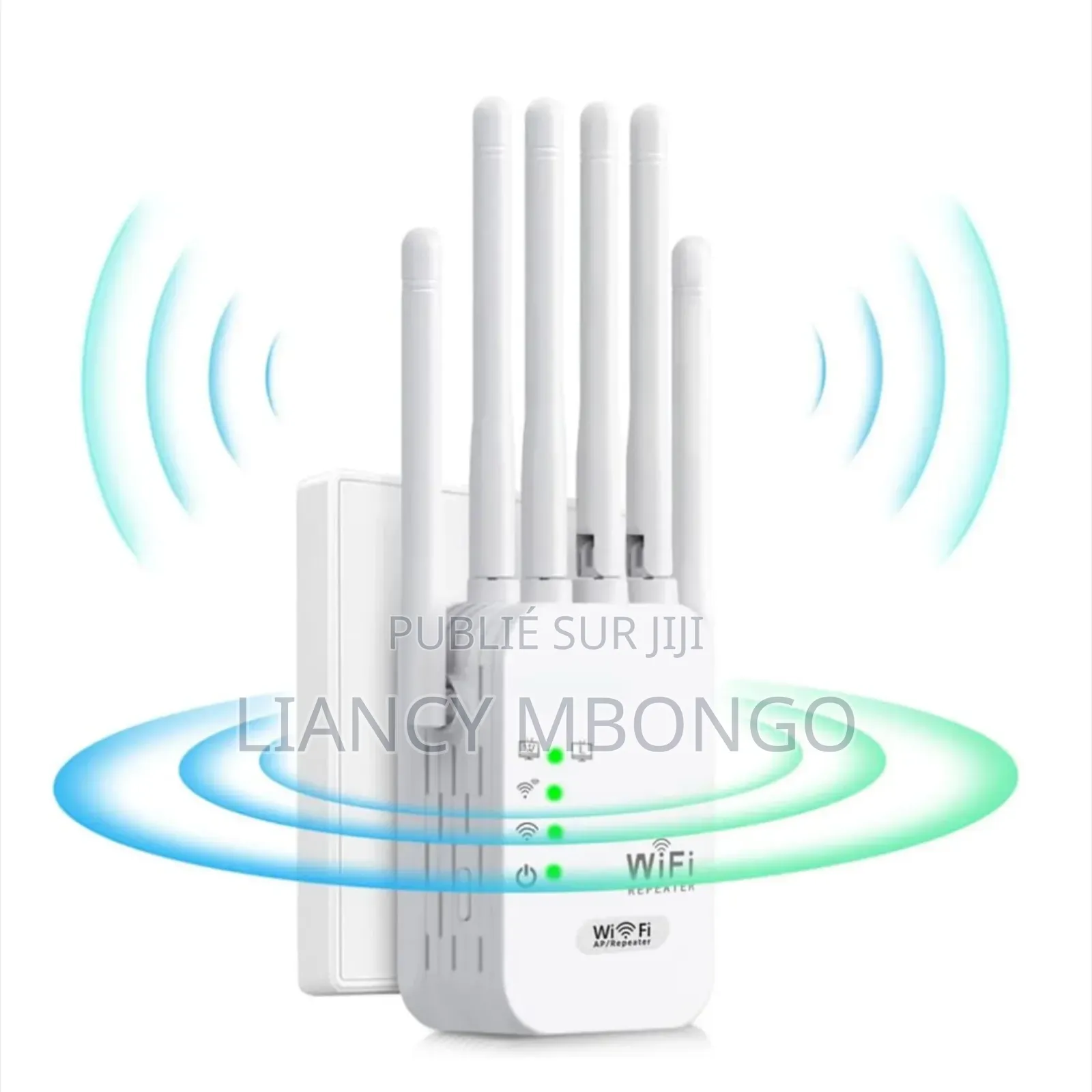 Répéteur Wifi 300 MBPS 6 Antennes – Maison / Bureau / Gaming /