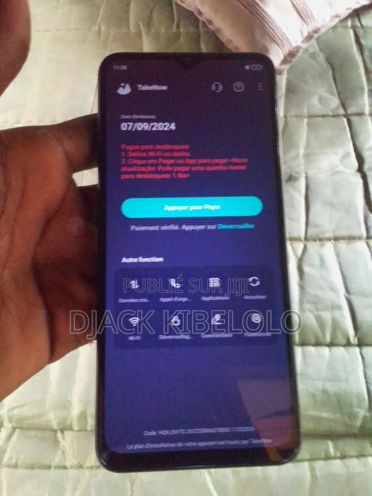 Nouveau Itel A70 128 GB Noir