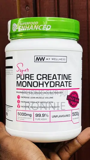 Pure Créatine Monohydrate 500 G Serving 100 Fois
