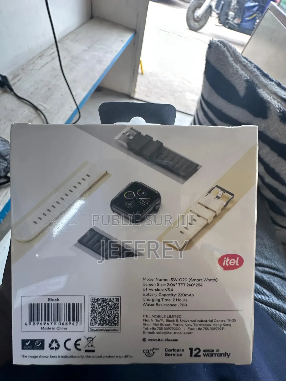 Montre Itel Smart Watch Fit 020