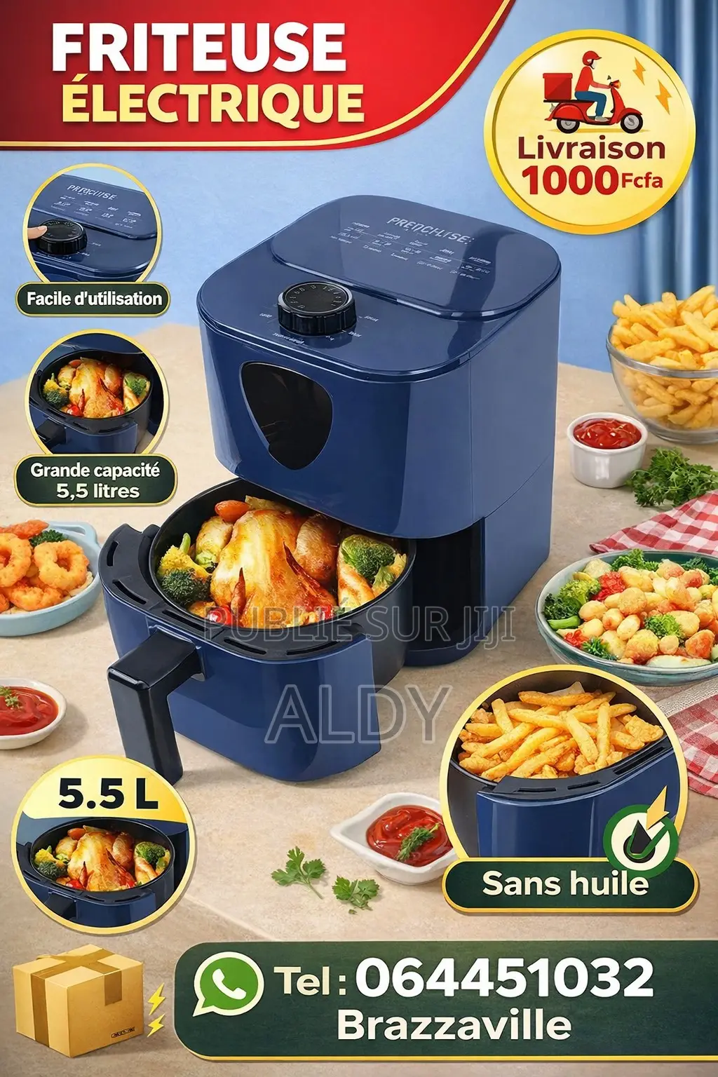 Friteuse Électrique