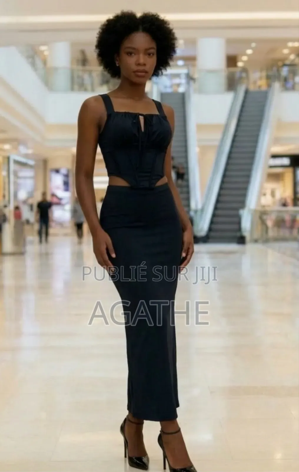 Ensemble Corset Et Jupe Longue