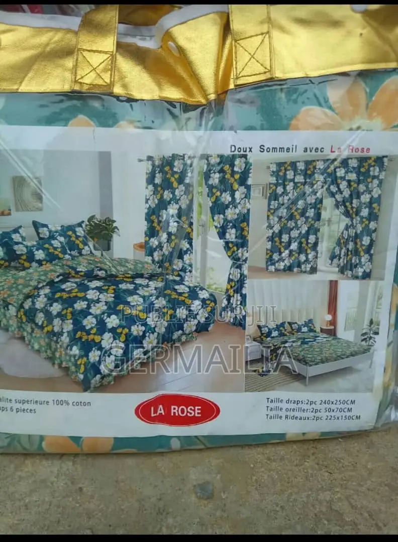 Ristourne De Draps Avec Rideaux Et Sans Rideaux Pendant 6jrs