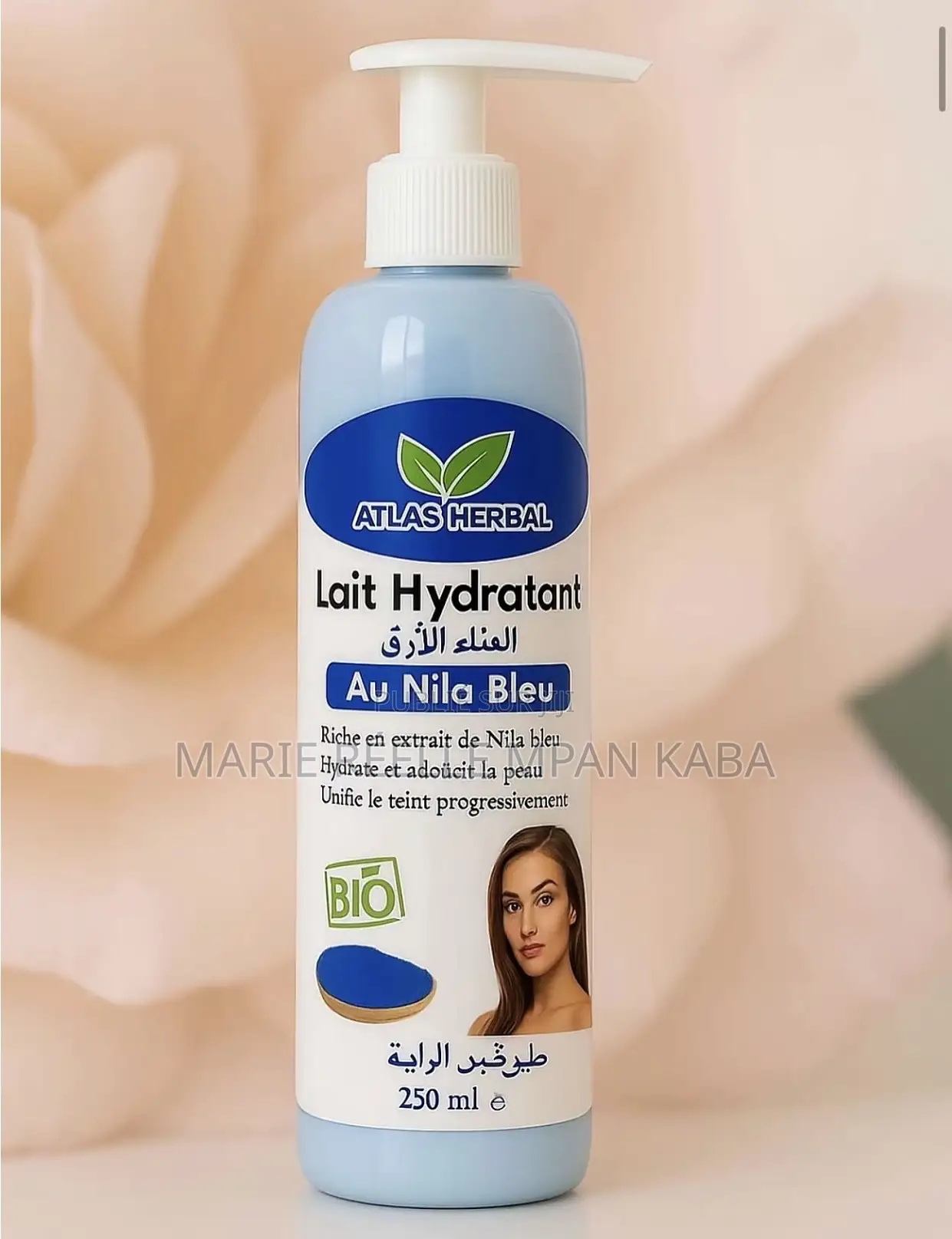 Lait Corporel Au Nila Bleu