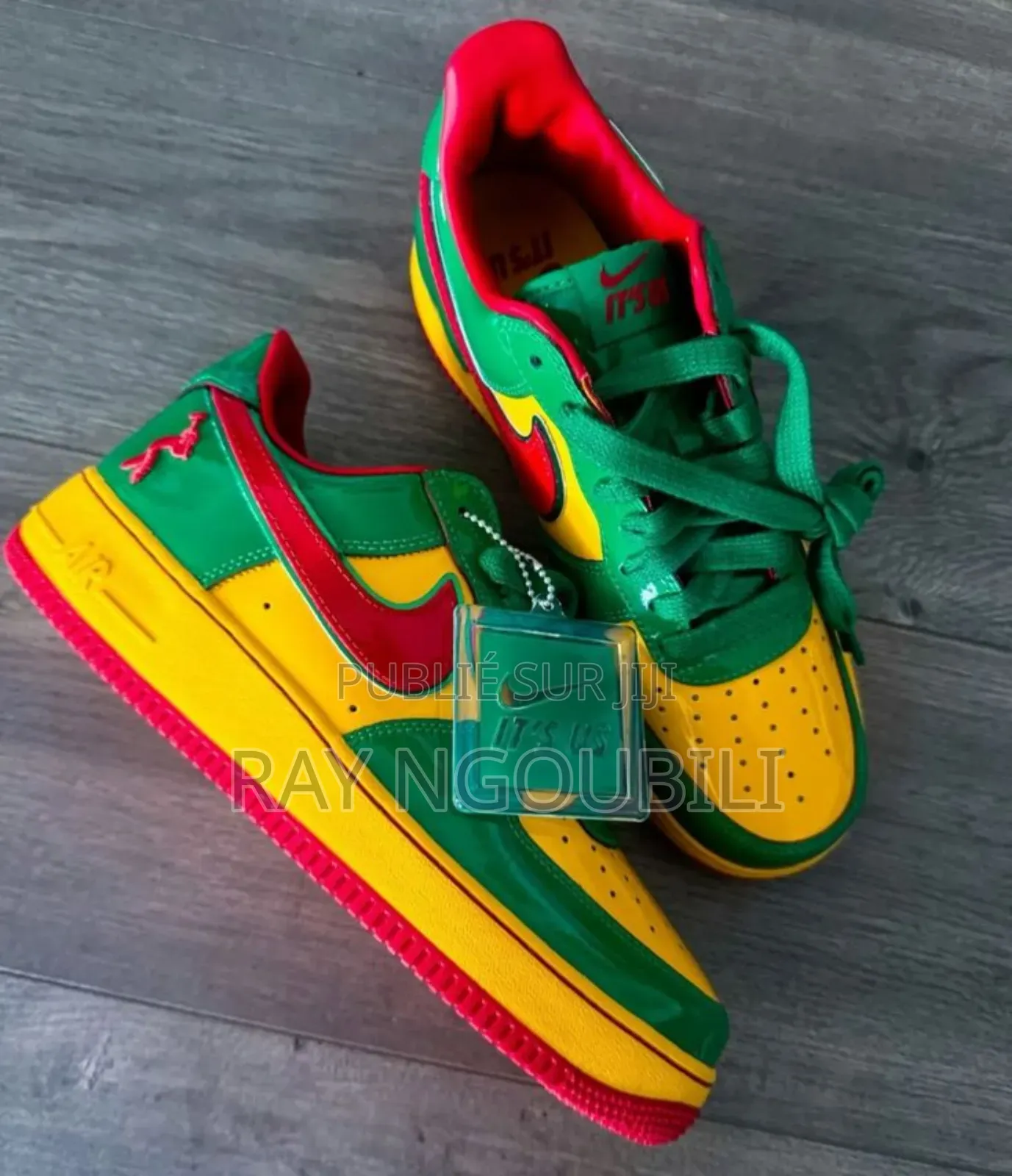 Air Force 1 Rasta Custom
