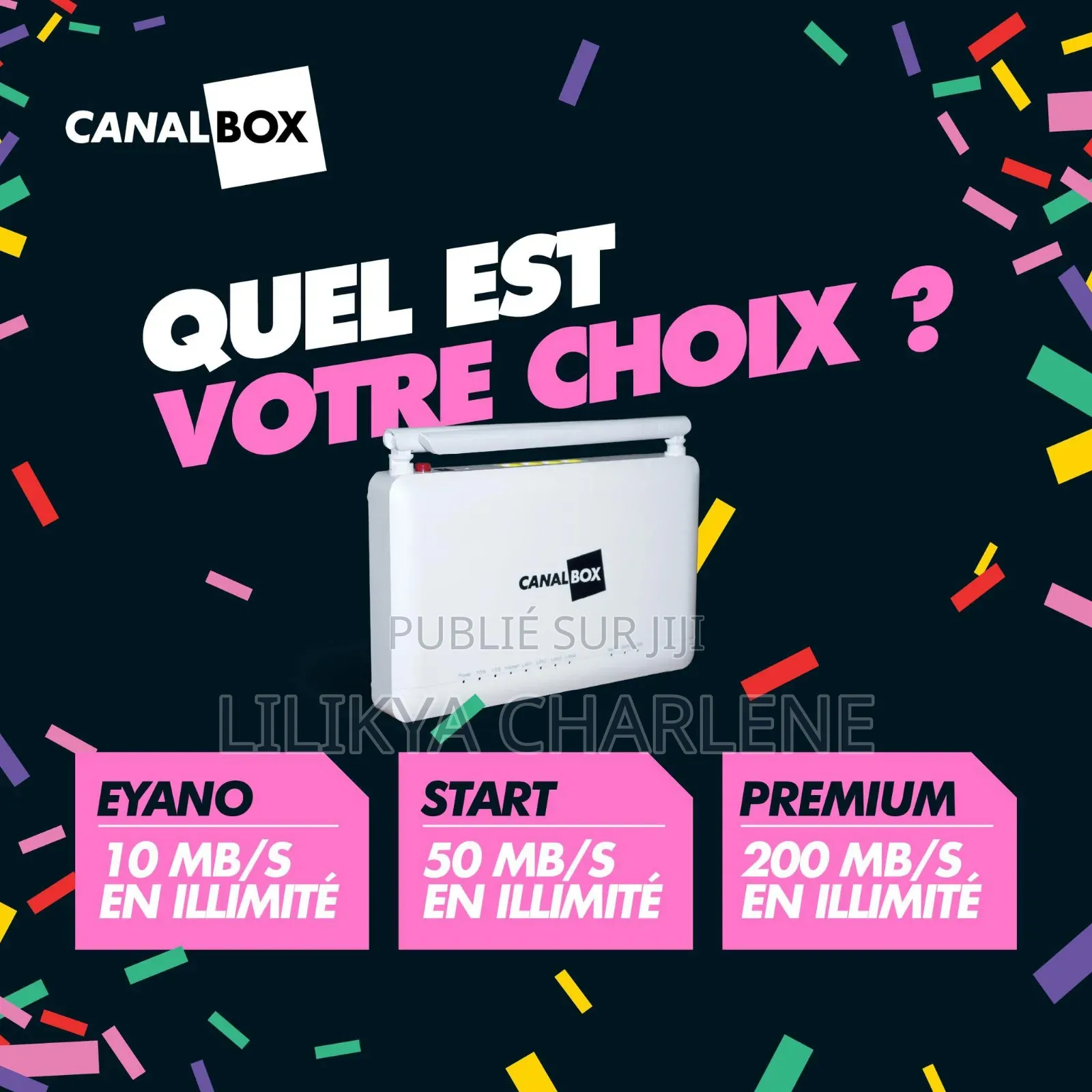 Abonnement Canal Box