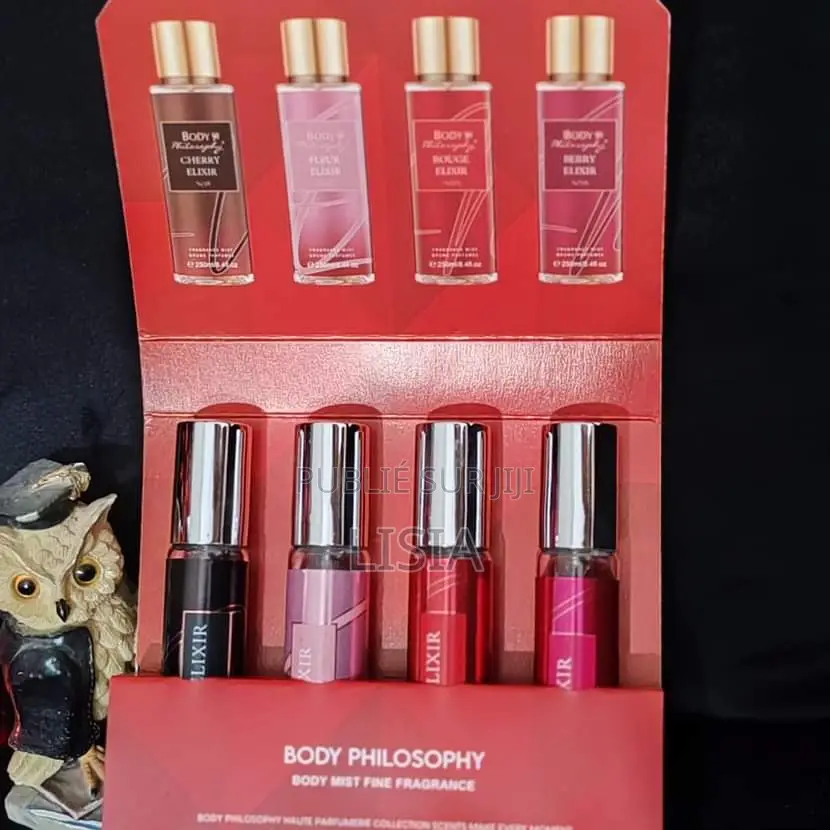 Coffret De 4 Mini Parfums De Marque