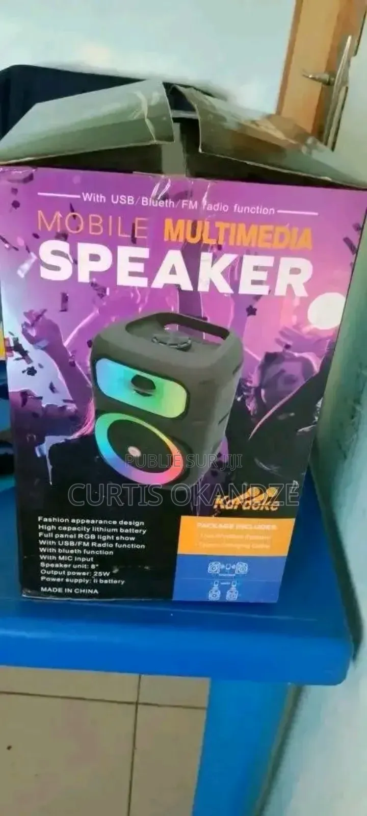 Baffle Avec Micro en Très Bne Etat