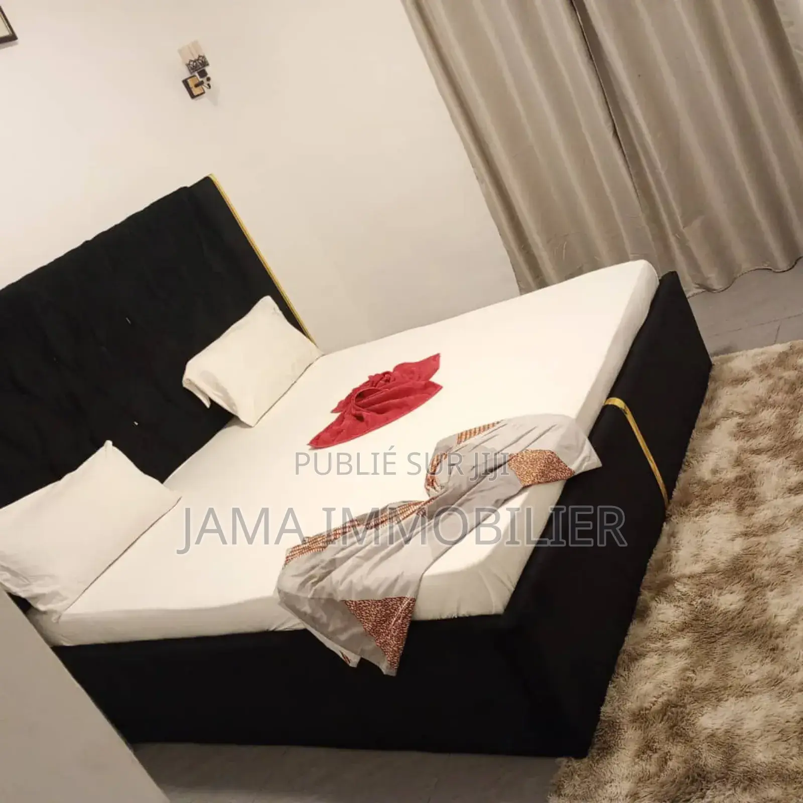 Meublé 2chbre Appartement dans Moungali à Louer