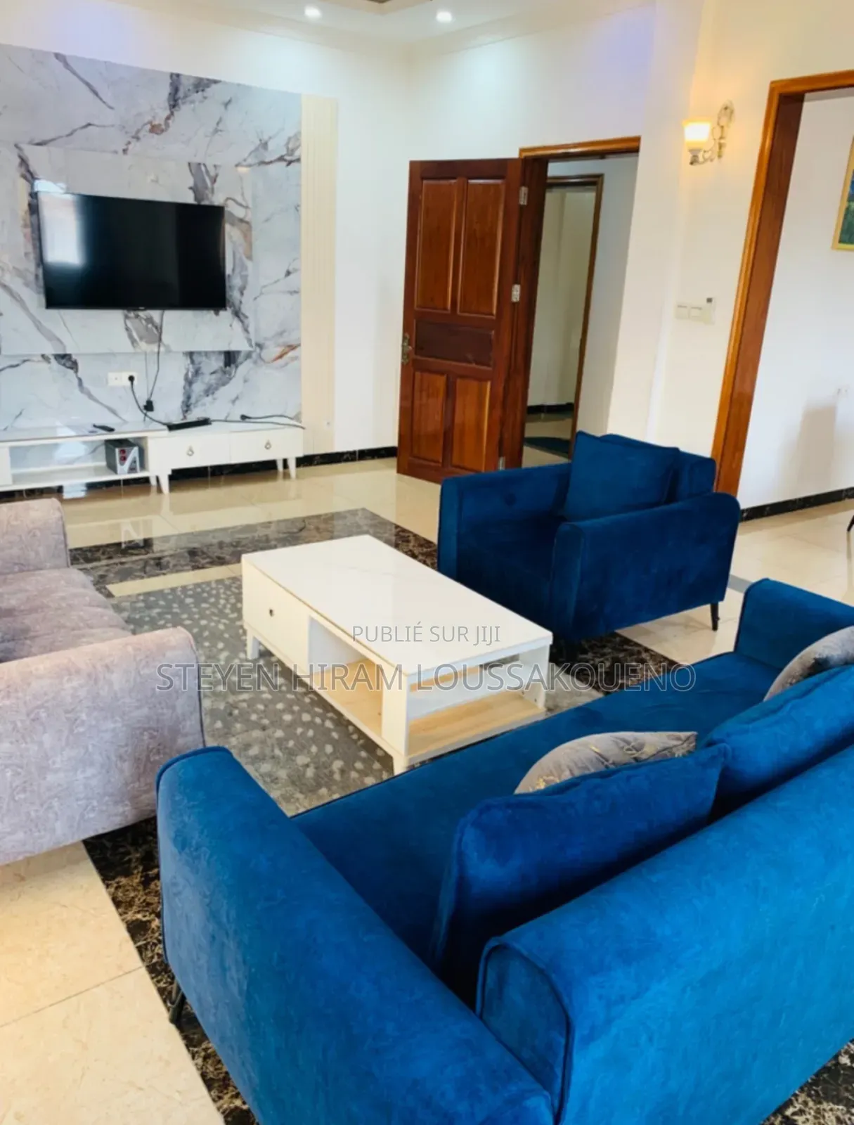 Meublé 4chbre Appartement dans Appartement Meublé, Moungali à Louer